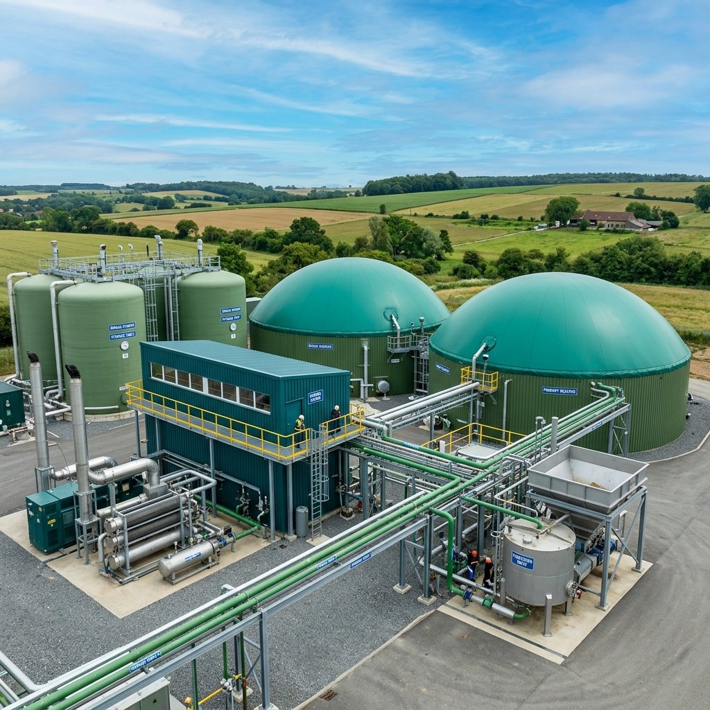 GreenEarth Bio plant installation